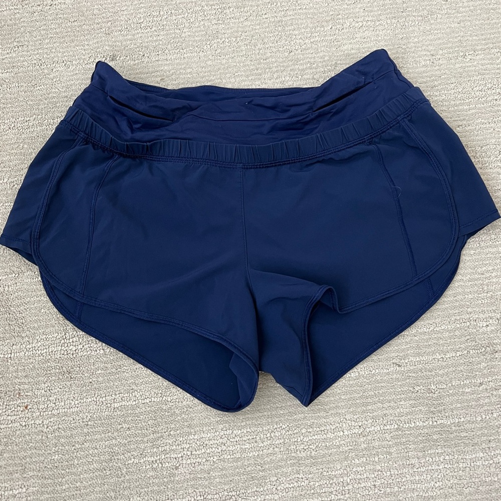 Navy LuluLemon Shorts